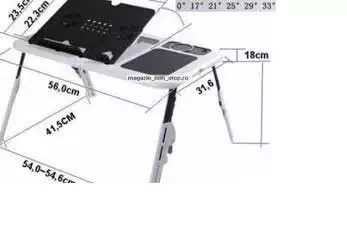 3. Снимка на Нови маси за лаптоп с два вентилатора и подложка за мишка