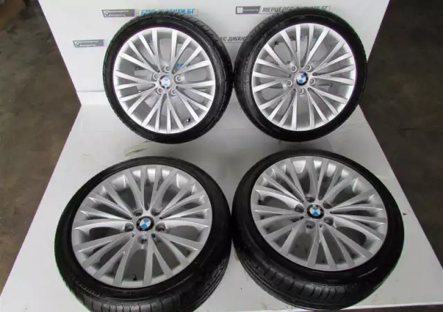 1. Снимка на Нови Летни гуми DOT2412 8.5мм и Ориг. Джанти BMW Style 293