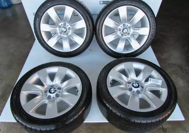 1. Снимка на Нови Летни гуми DOT2608 и Нови Оригинални Джанти BMW Style 2