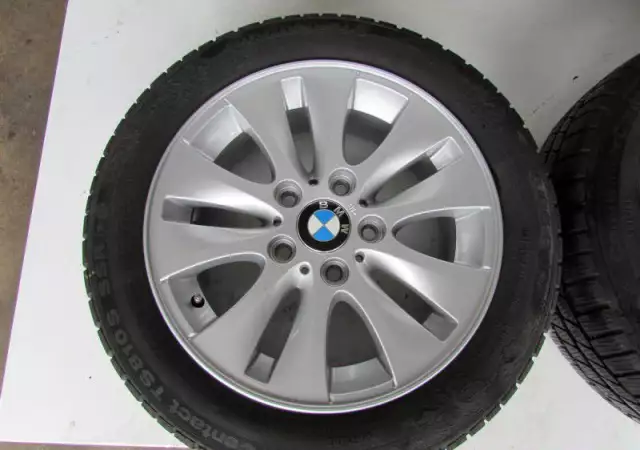 2. Снимка на Зимни гуми 8.2мм DOT3408 и джанти BMW V - Spoke 229 за BMW 1 с