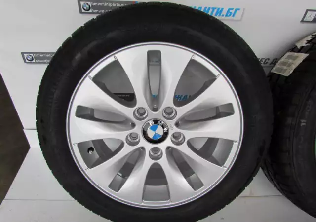 5. Снимка на Зимни гуми 8.2мм DOT3408 и джанти BMW V - Spoke 229 за BMW 1 с