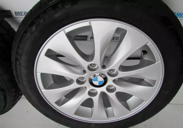 8. Снимка на Зимни гуми 8.2мм DOT3408 и джанти BMW V - Spoke 229 за BMW 1 с