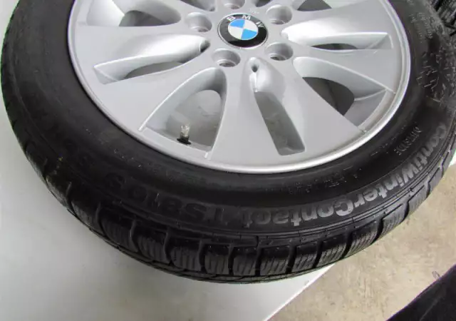 10. Снимка на Зимни гуми 8.2мм DOT3408 и джанти BMW V - Spoke 229 за BMW 1 с
