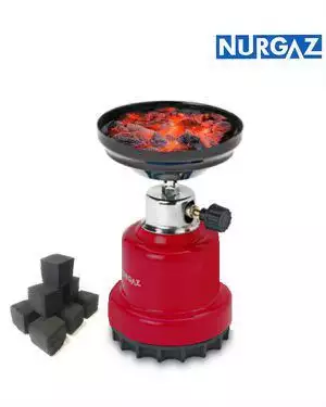 Газов котлон за разпалване на въглини за наргиле Nurgaz
