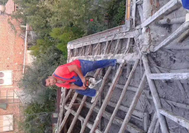 5. Снимка на ремонта на покриви