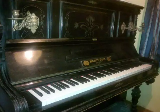 3. Снимка на старо немско пиано