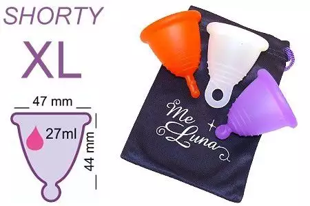 5. Снимка на Менструални чашки MeLuna SHORTY Classic - mini