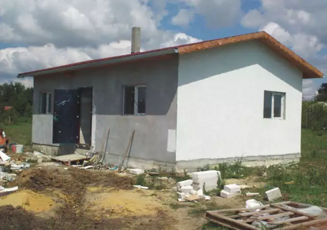 4. Снимка на изграждане на сглобяеми къщи