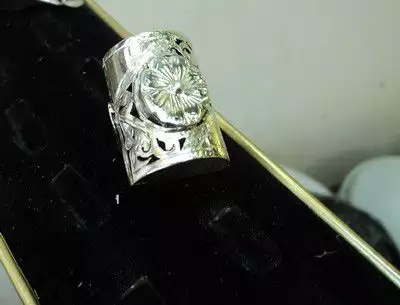 2. Снимка на модел 148 Изработен от масивно сребро Дамски пръстен