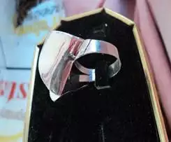 4. Снимка на модел 139 Изработен от масивно сребро Дамски пръстен