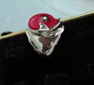 модел 126 Изработен от масивно сребро Дамски пръстен