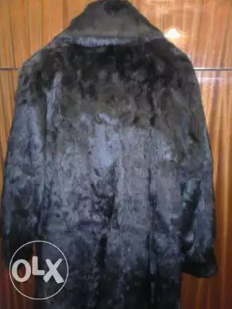 2. Снимка на Дамско дълго палто от котки