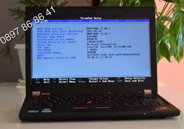 4. Снимка на Перфектни Лаптопи Lenovo ThinkPad X220 Intel Core i5 2520