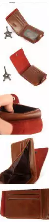 4. Снимка на Топ цена Ново качествено портмоне Bailini Genuine Leather