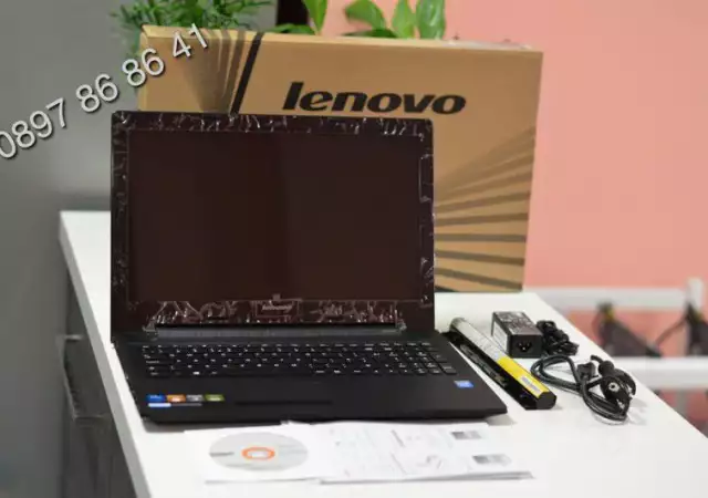 1. Снимка на ЧИСТО НОВИ ЛАПТОПИ Lenovo G50 - 30 Intel Celeron N2830 2GB