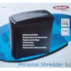 Personal Paper Shredder Ednet S5