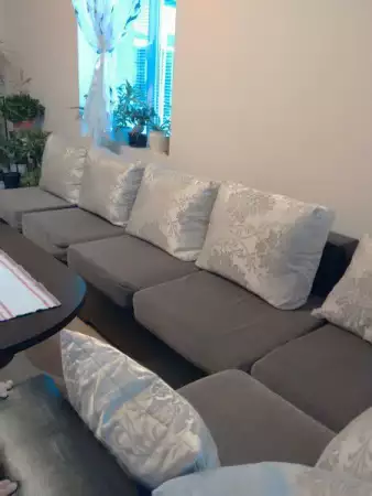 2. Снимка на Продавам ъглов диван за хол.Ползван е 1 год.Не се разтяга.