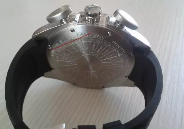 8. Снимка на Porsche Design Regulator Power Reserve P6780 - сребрист или