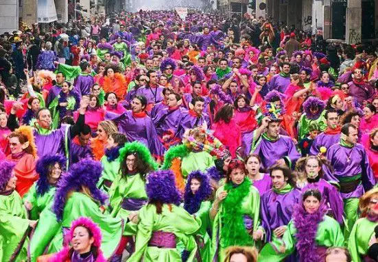 1. Снимка на Карнавалът в Ксанти - Гърция 2016г