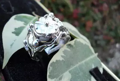 модел 245 Изработен от масивно сребро Дамски пръстен