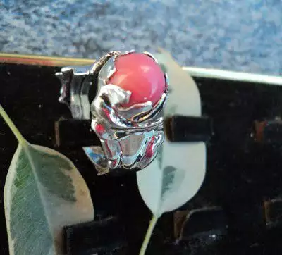 модел 248 Изработен от масивно сребро Дамски пръстен, с инк
