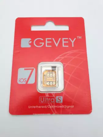 1. Снимка на Gevey Ultra S за отключване на iPhone 4S , вкл. iOS 9