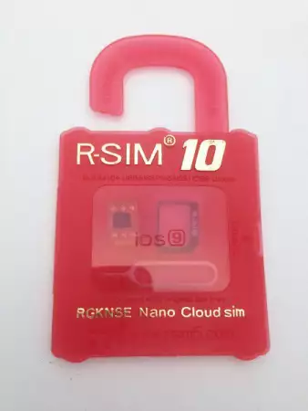 1. Снимка на R - SIM 10 за отключване на iPhone 6, 6 Plus - всички версии н