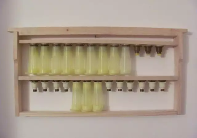 Апарат с 32 гнезда за производство на пчелни майки тип Никот