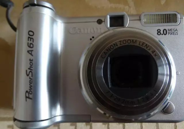 1. Снимка на Фотоапарат Canon Power Shot A630 Silver
