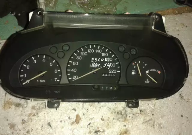 Километраж за Форд Ескорт 96г, 1.4 75 к.с. кабрио
