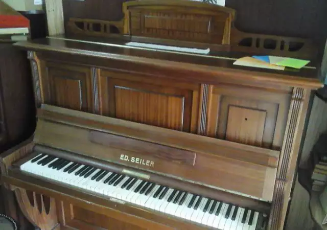 1. Снимка на Пиано Зайлер, уникално, отличен инструмент