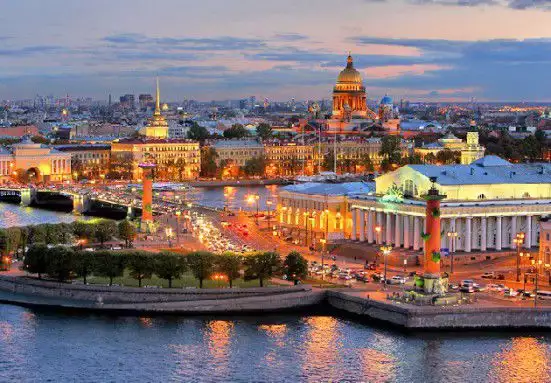 3. Снимка на Белите нощи на Санкт Петербург с Круиз до Финландия