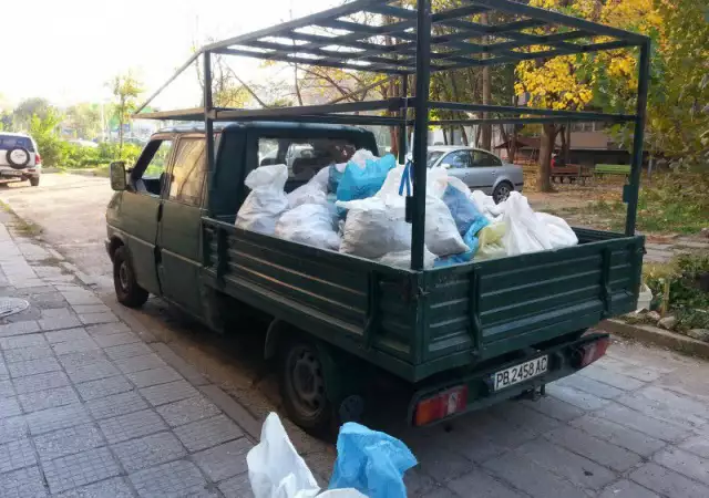 3. Снимка на извозване строителни и други отпадъци град пловдив и регион
