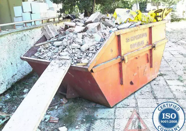 8. Снимка на извозване строителни и други отпадъци град пловдив и регион