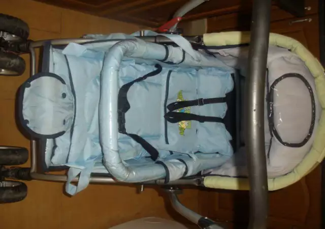 2. Снимка на комбинирана детска количка
