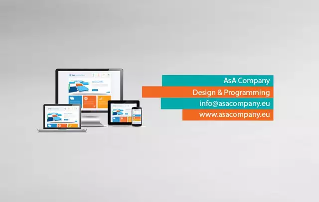 Дизайн и изработка на Бизнес Уеб сайт, ЛОГО и Визитки от АсА