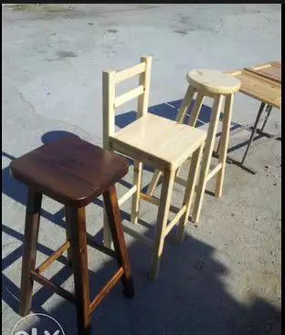 Бар столове, дървени