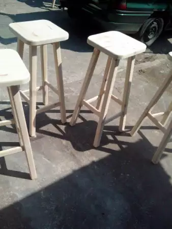 6. Снимка на Бар столове, дървени
