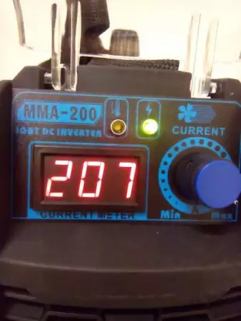 2. Снимка на Mma 200ампера Инверторен електрожен с дисплей - Професионал