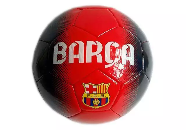 1. Снимка на Футболна топка за игра, футбол на отбор Barcelona F.C.