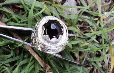 модел 310 Изработен от масивно сребро Мъжки пръстен с 1 бр