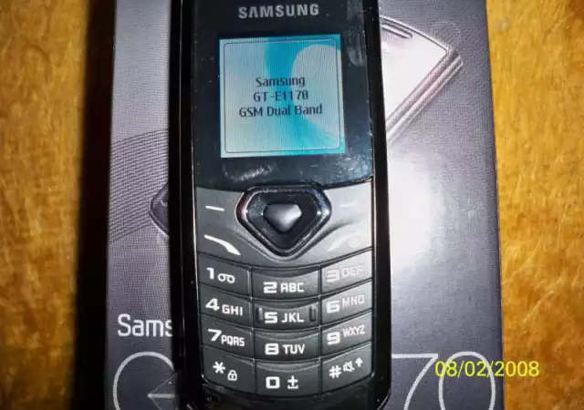 1. Снимка на Samsung GT - E1170 чисто нов неползван
