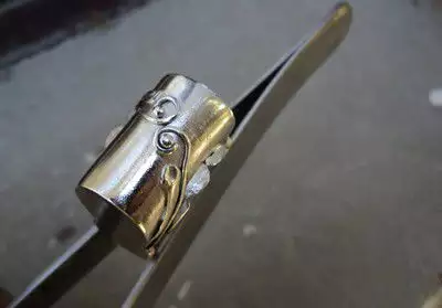 4. Снимка на модел 324 Изработен от масивно сребро Дамски пръстен, с инк