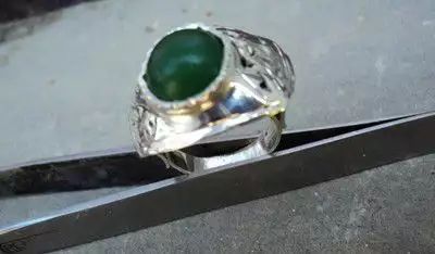 5. Снимка на модел 332 Изработен от масивно сребро Дамски пръстен, с ажу