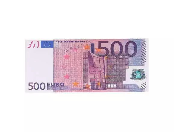 портфеил снимка на 500 euro