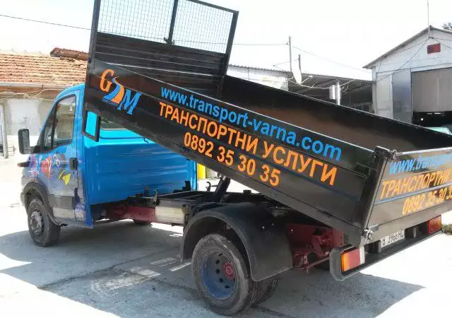 1. Снимка на Транспортни услуги Варна - САМОСВАЛ 4т. изхвърляне на отпадъци