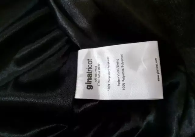 Марково черно лятно яке Ginatricot p - p 42 L