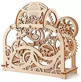 3D механичен пъзел Ugears театър