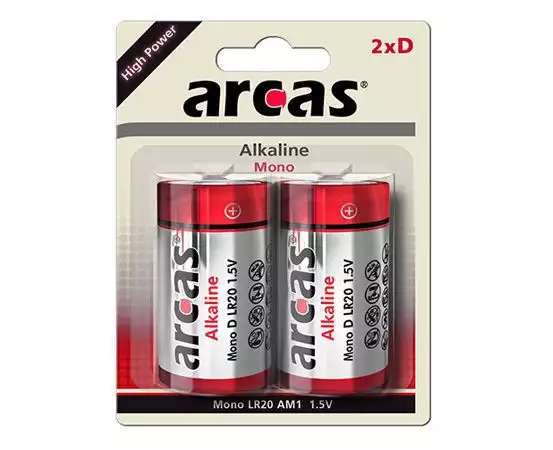 5. Снимка на Алкални батерии Arcas Alkaline AA, AAA, D, C, 9V