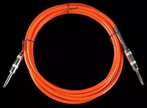 Fender instrument cable red 6m.20ft.new.